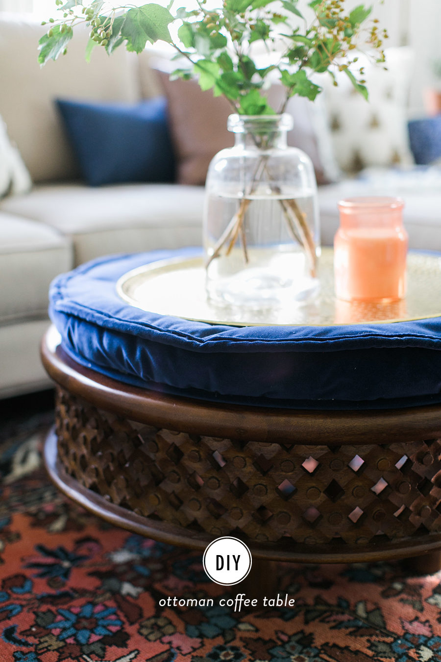 West Elm Hack Diy Ottoman Coffee Table Whether Your Resting Feet Tail Or Using As Extra Seating This Gem Is A Winner Grab The Steps Below And Get Ready To Hack