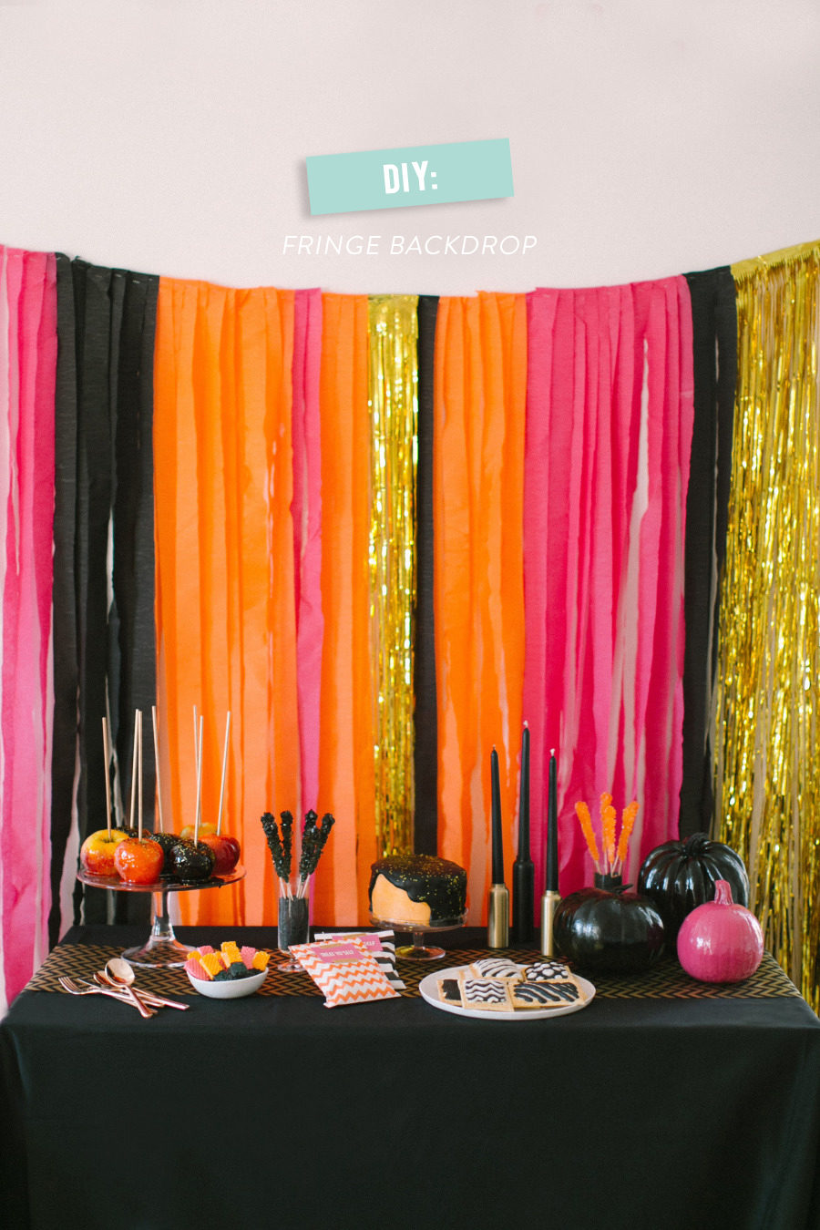 Diy Fringe Backdrop