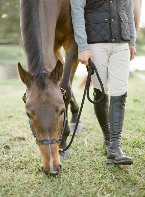 Horse Stable Engagement with an Equestrian Love Story