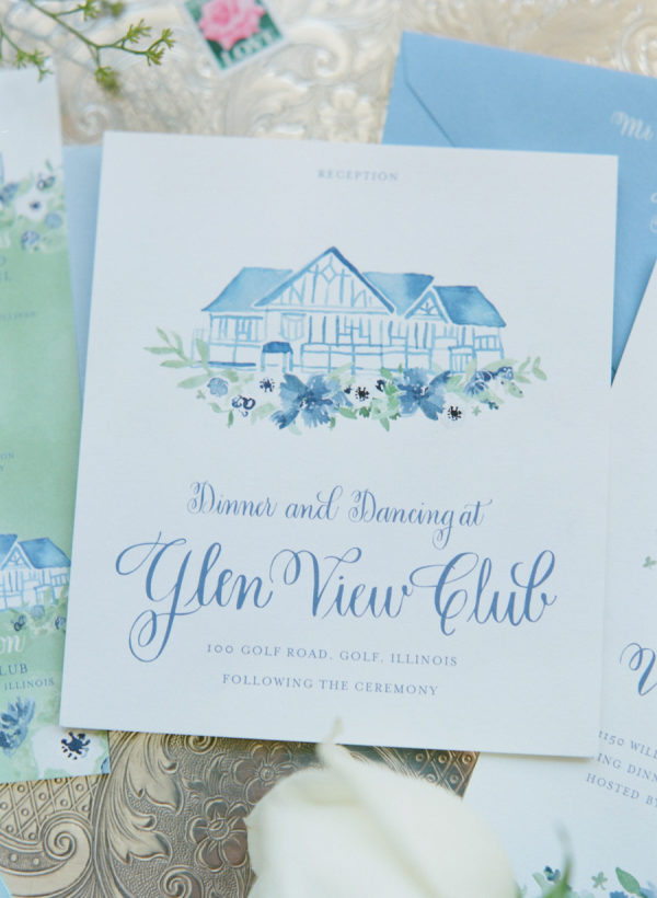 See a Paper Designer?s Invitations For Her Own Beautiful Wedding