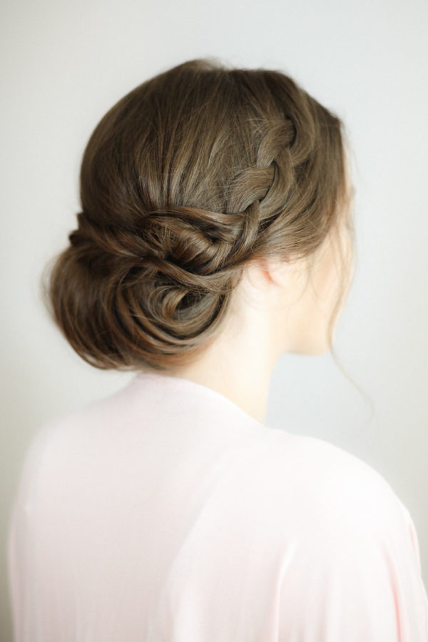 A Step-By-Step Guide To The Perfect Braided Chignon