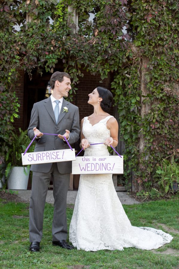 Surprise Wedding At Blue Hill Farm