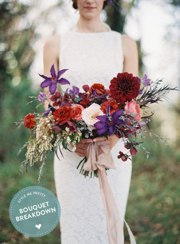 Bouquet Breakdown: San Francisco City Hall Military Wedding