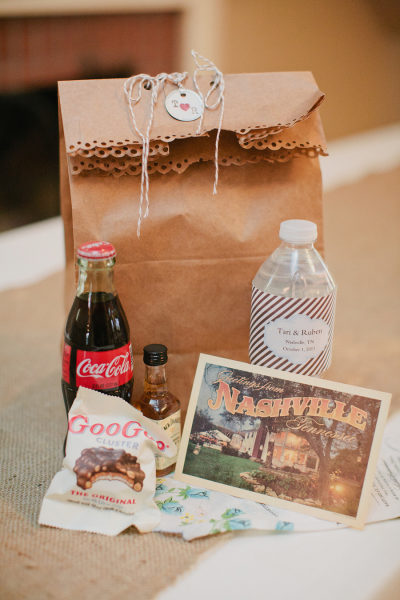 Wedding Gift Welcome Bag, via Style Me Pretty. Photo by Love is a Big Deal.